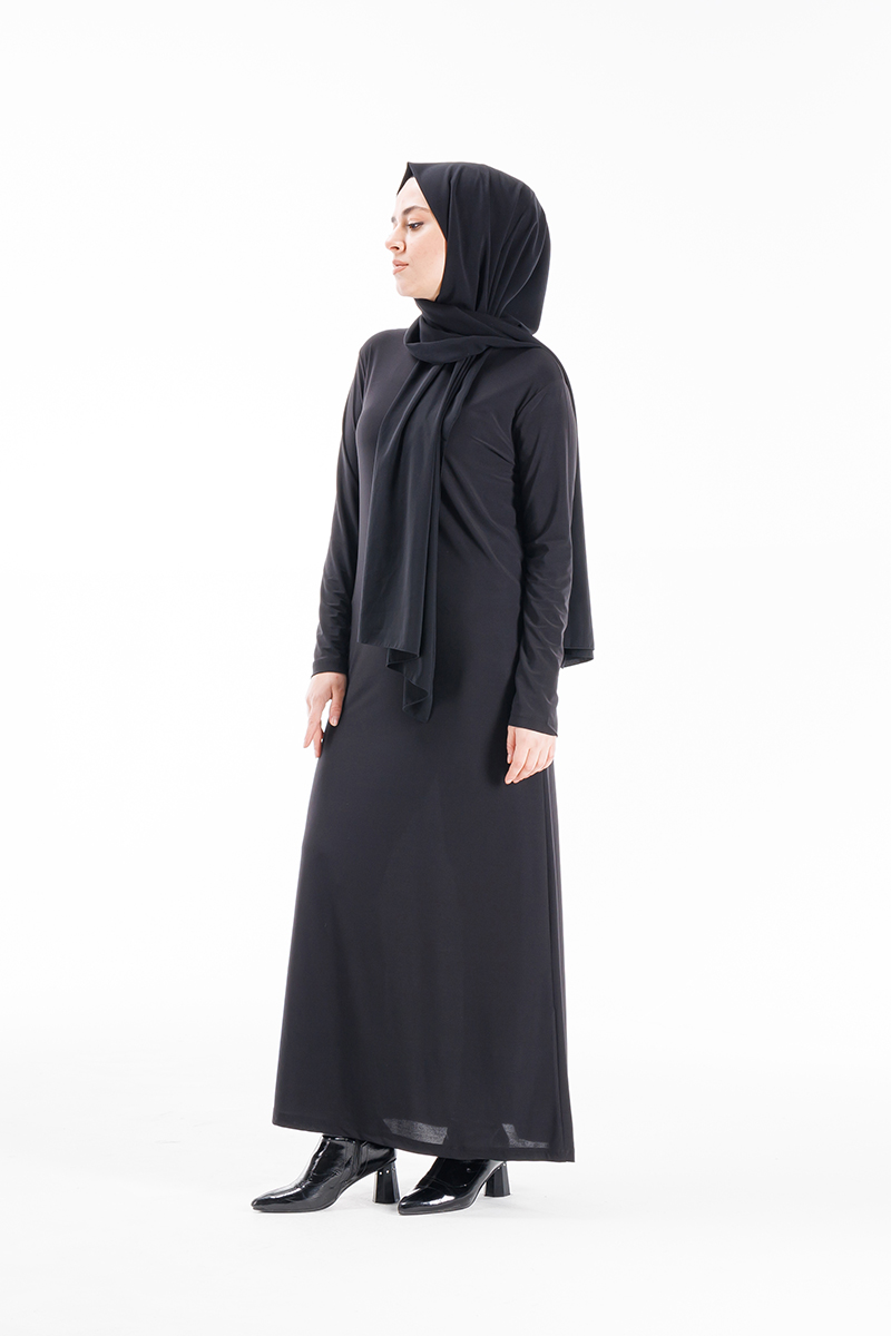 Orhan 08-1066 Siyah Günlük Elbise