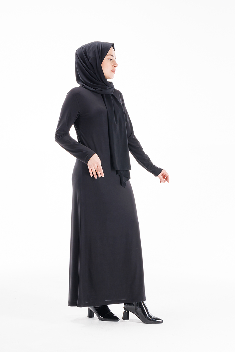 Orhan 08-1066 Siyah Günlük Elbise
