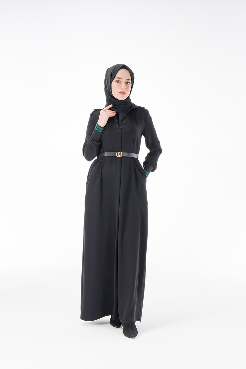 Myred 741 Siyah Günlük Elbise