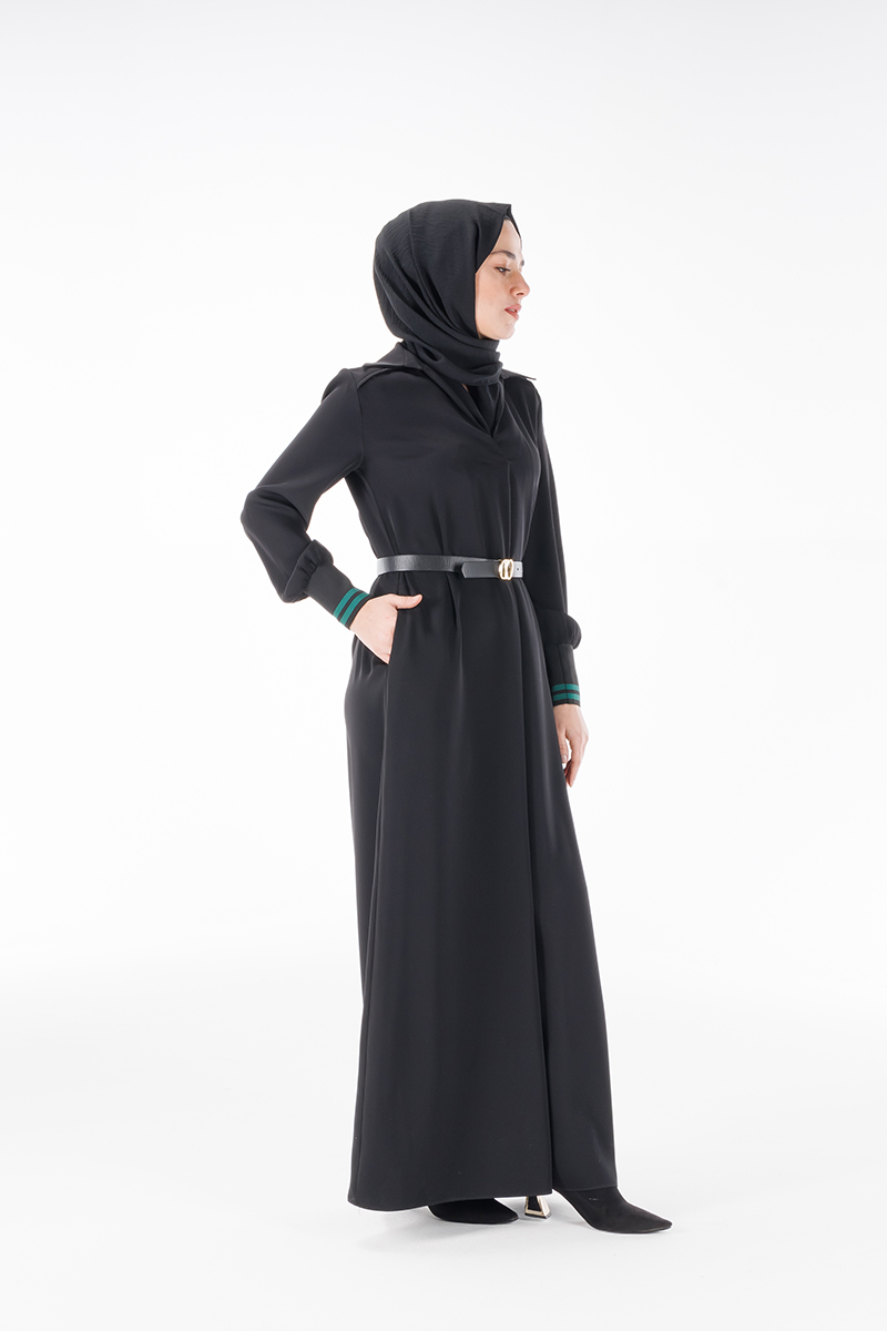 Myred 741 Siyah Günlük Elbise