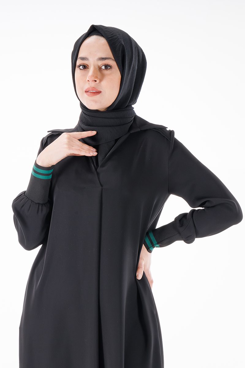 Myred 741 Siyah Günlük Elbise