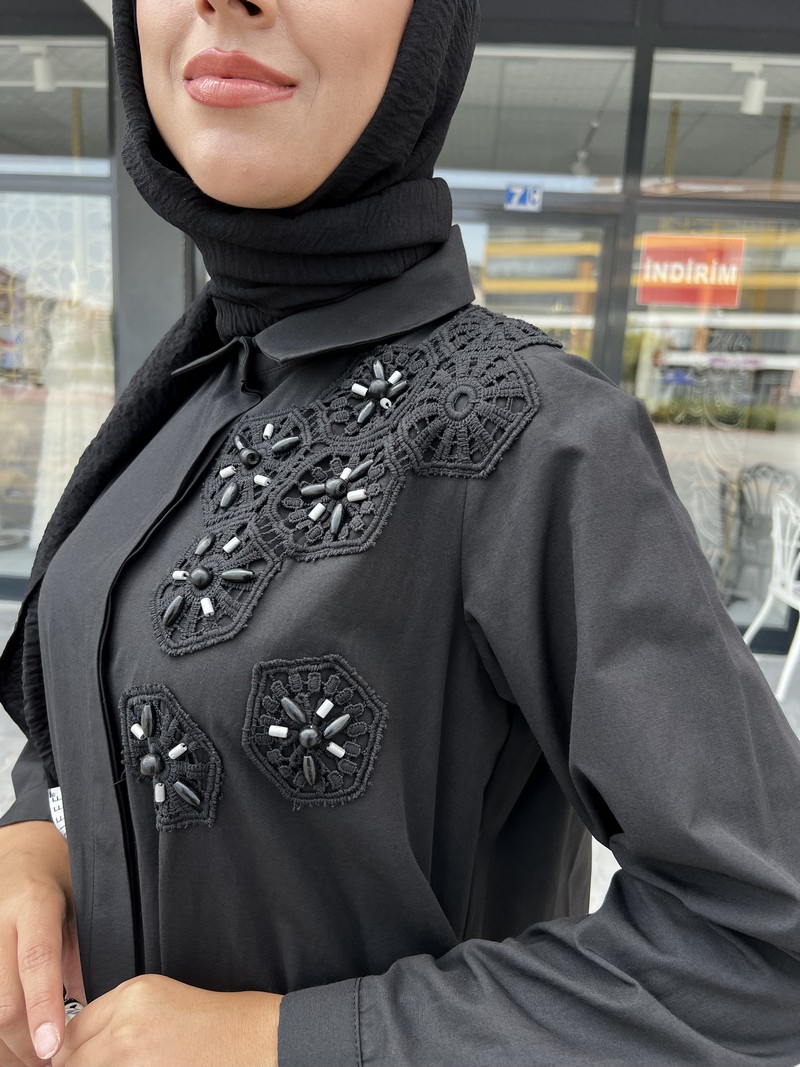 Orhan Siyah  Elbise 1556