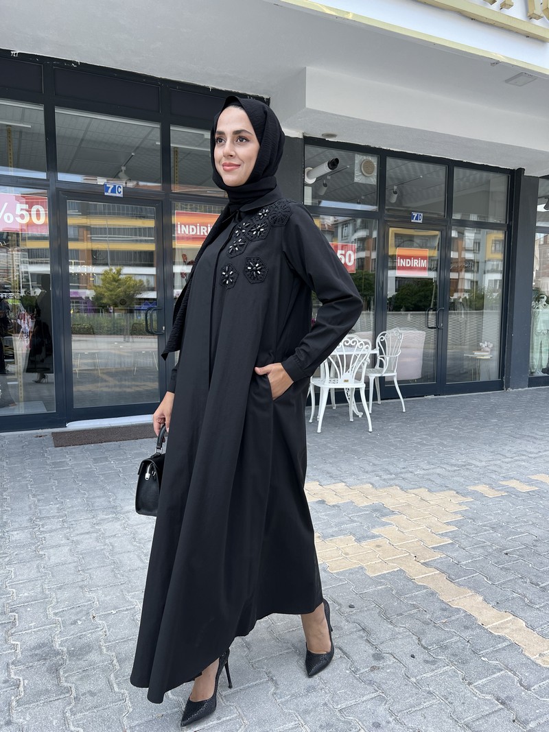 Orhan Siyah  Elbise 1556