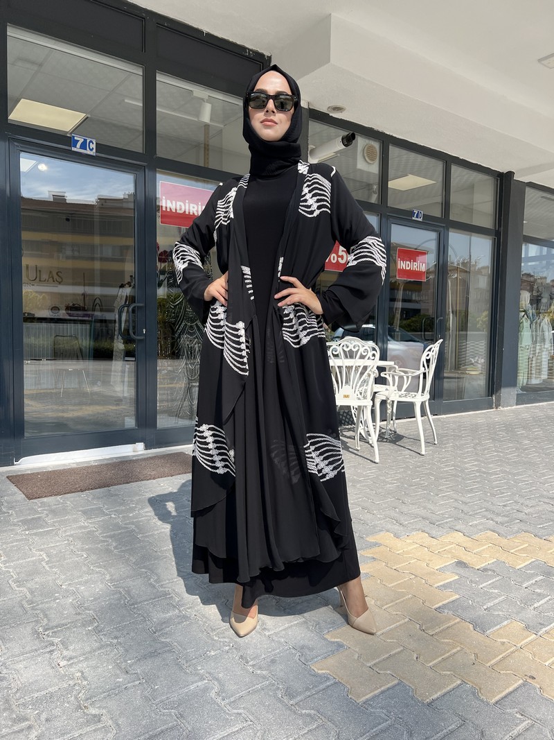 Orhan Siyah  Abaya 1193