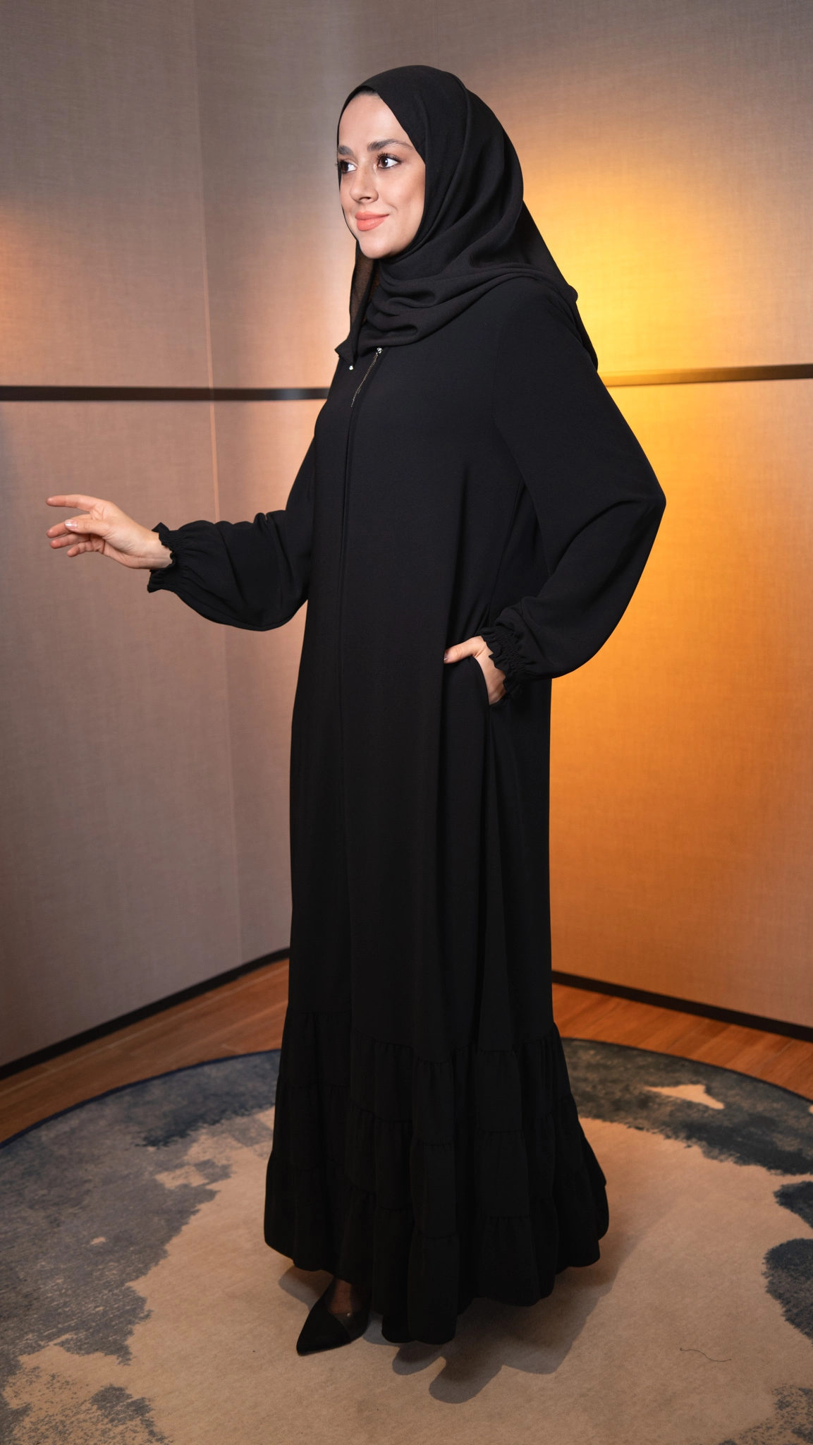 Hatice Ulaş Siyah Selase Ferace