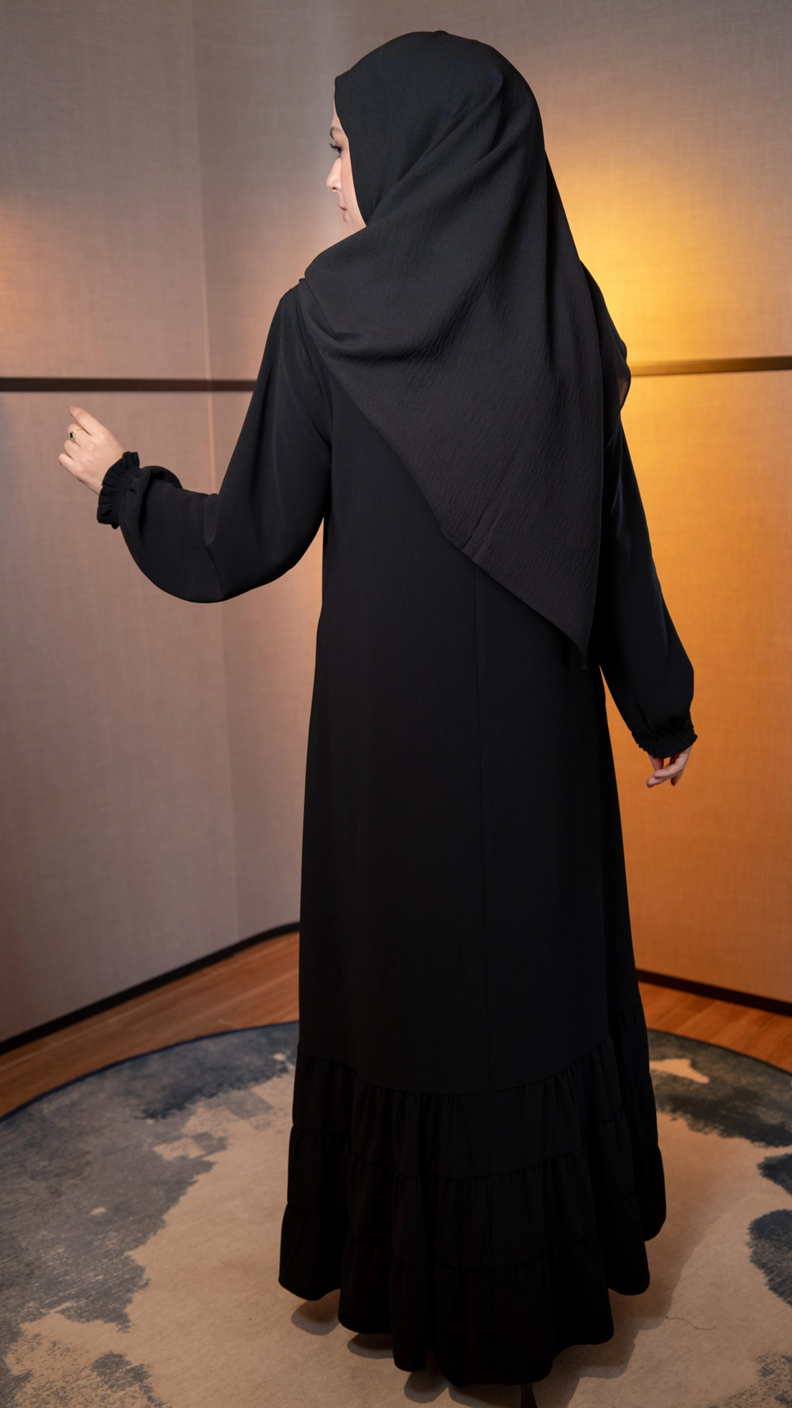 Hatice Ulaş Siyah Selase Ferace