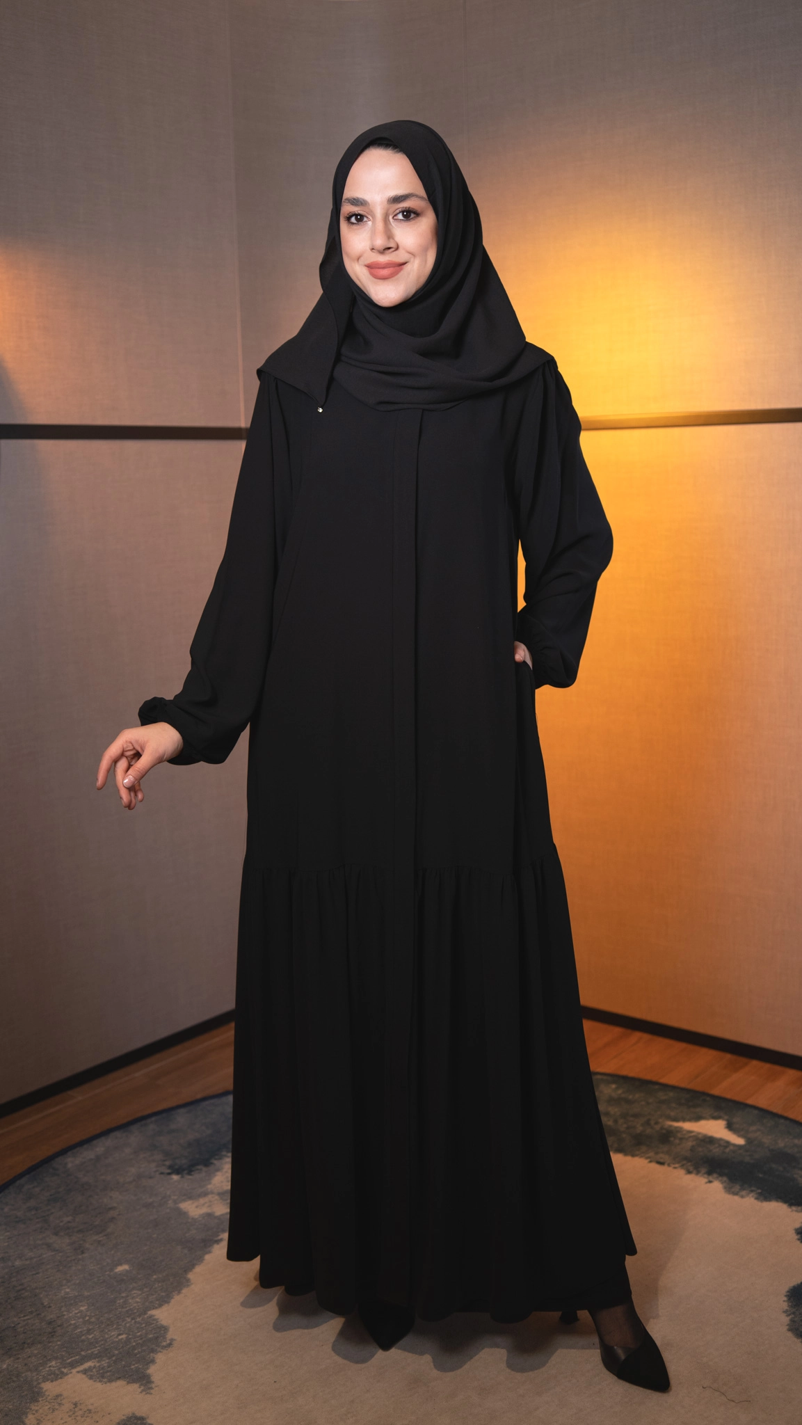 Hatice Ulaş Siyah Zer Ferace