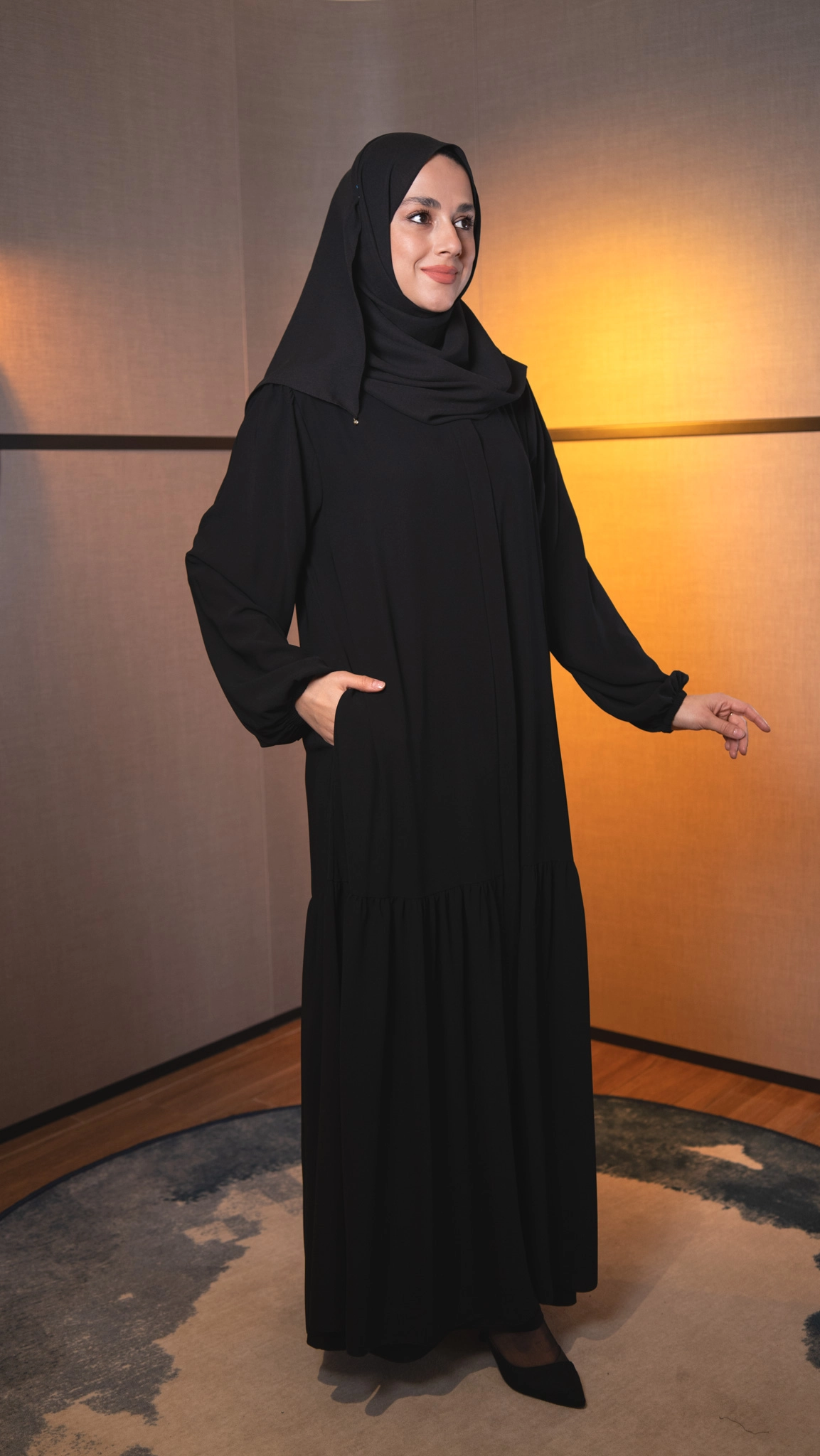 Hatice Ulaş Siyah Zer Ferace