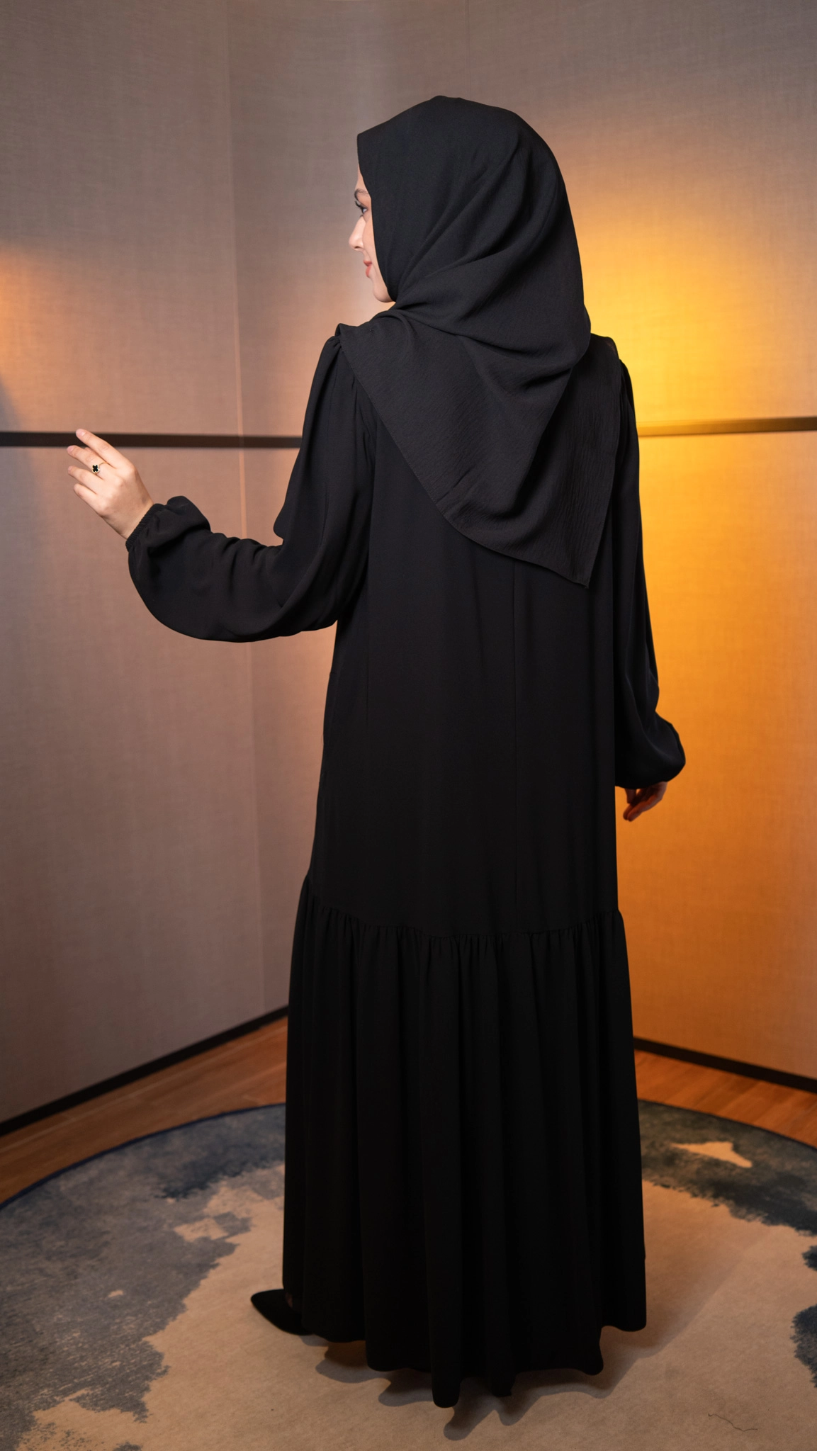 Hatice Ulaş Siyah Zer Ferace