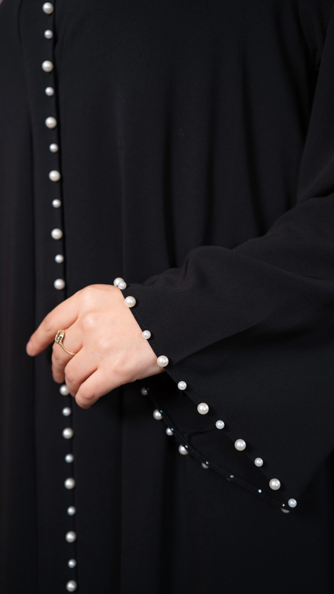 Hatice Ulaş Siyah Beyza Abaya