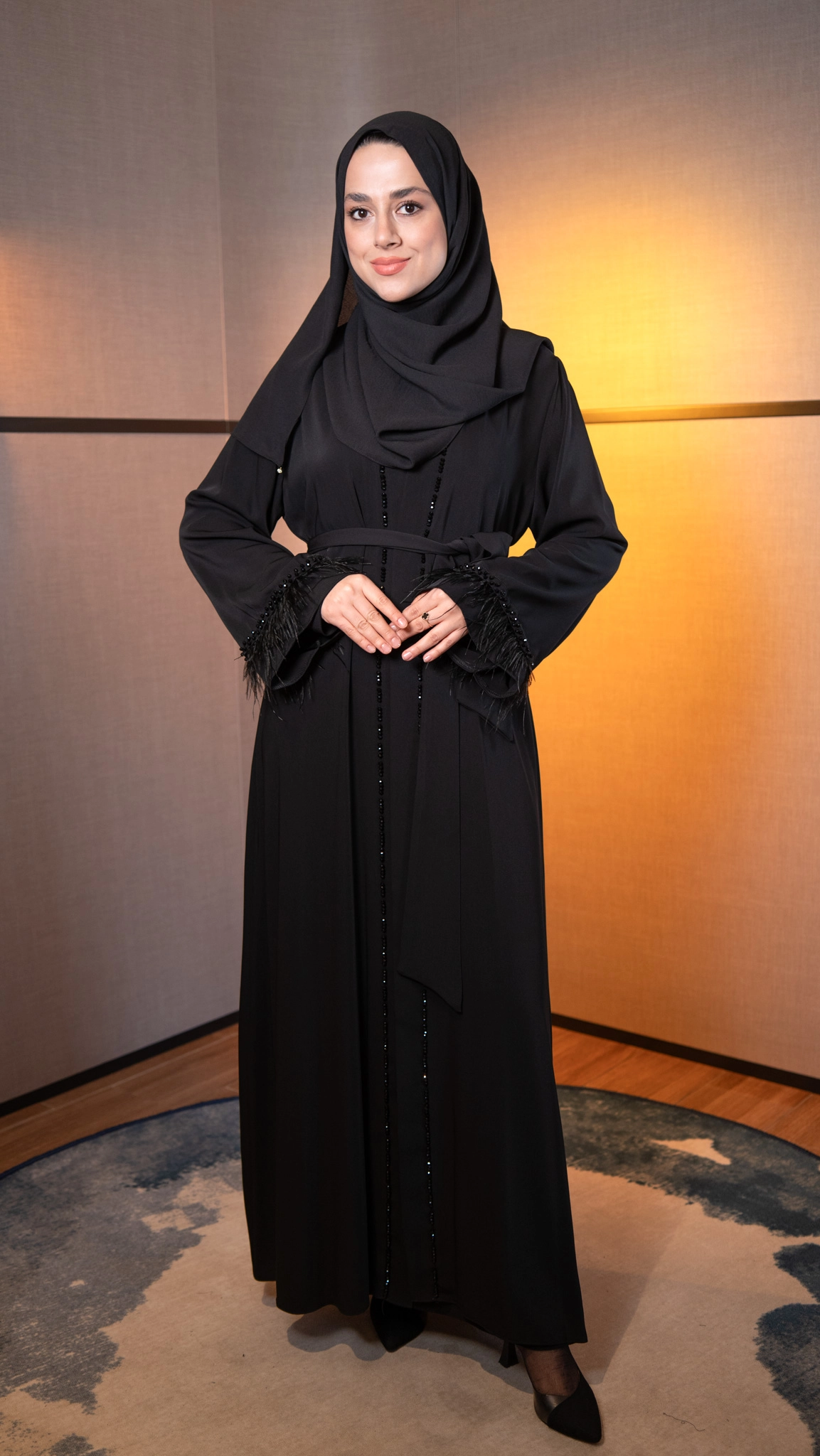 Etrucci Siyah Asalet Abaya