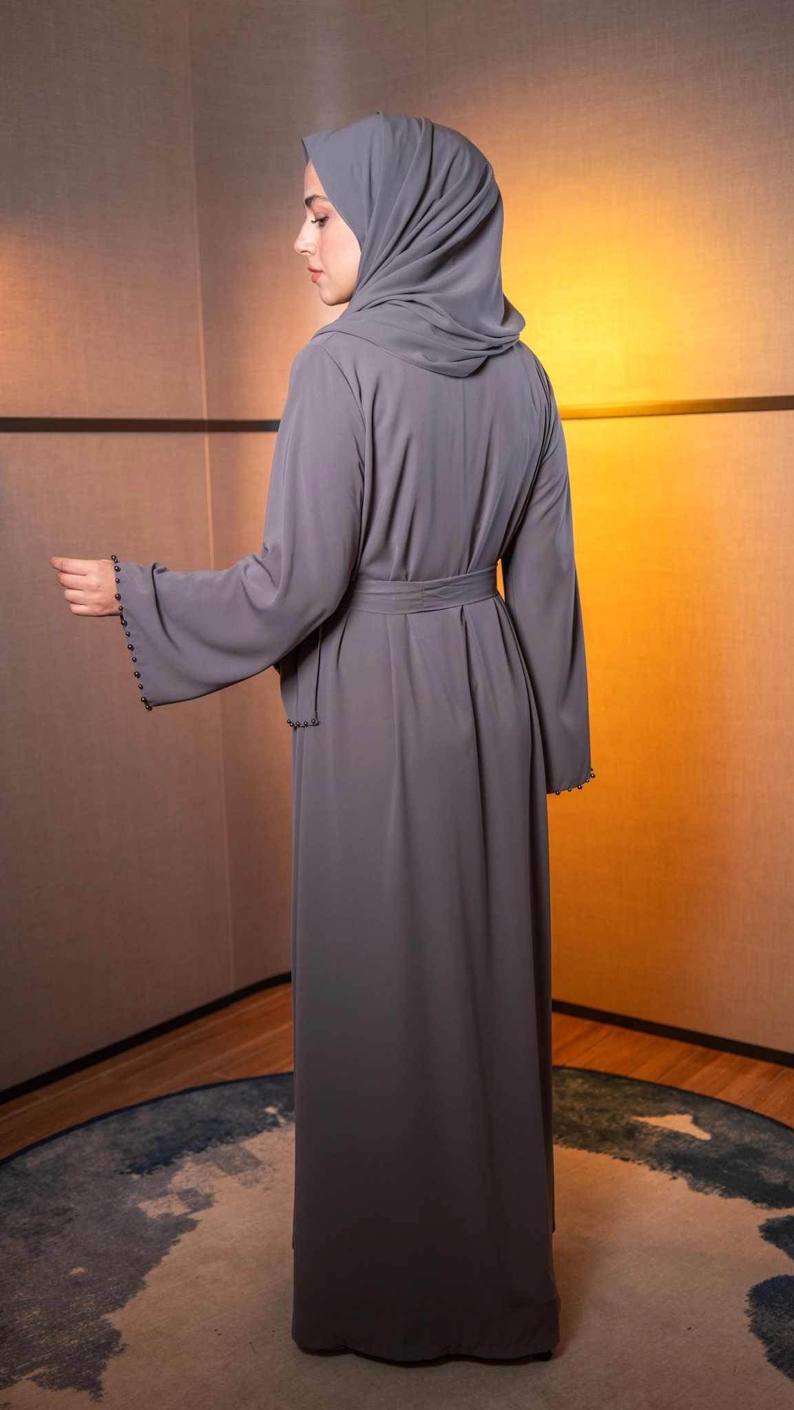 Hatice Ulaş Antrasit Beyza Abaya