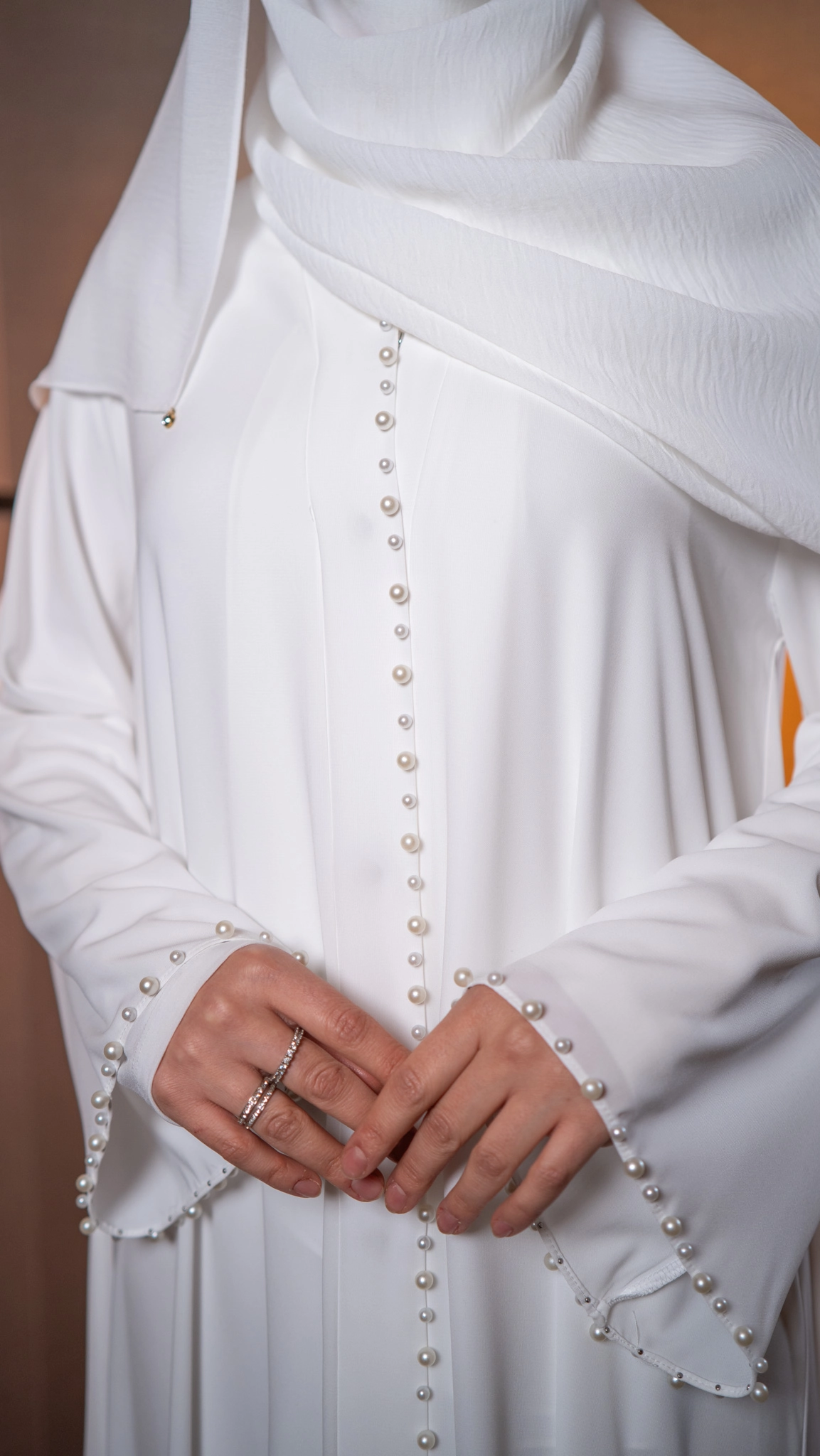 Hatice Ulaş Beyaz Beyza Abaya
