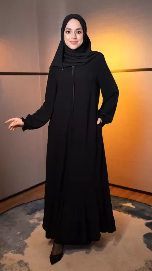 Hatice Ulaş Siyah Selase Ferace