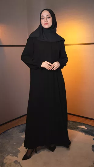 Hatice Ulaş Siyah Hû Ferace