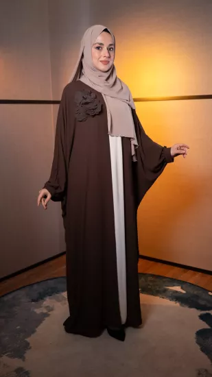 Etrucci Kahve Mestur Elbise