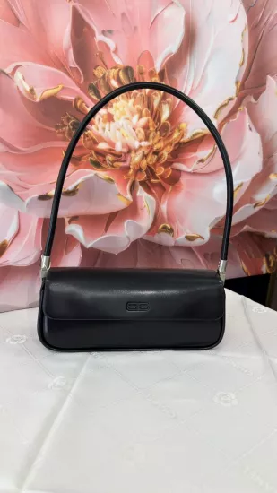 DSN-Siyah Uzun Askılı El ve Omuz Çantası