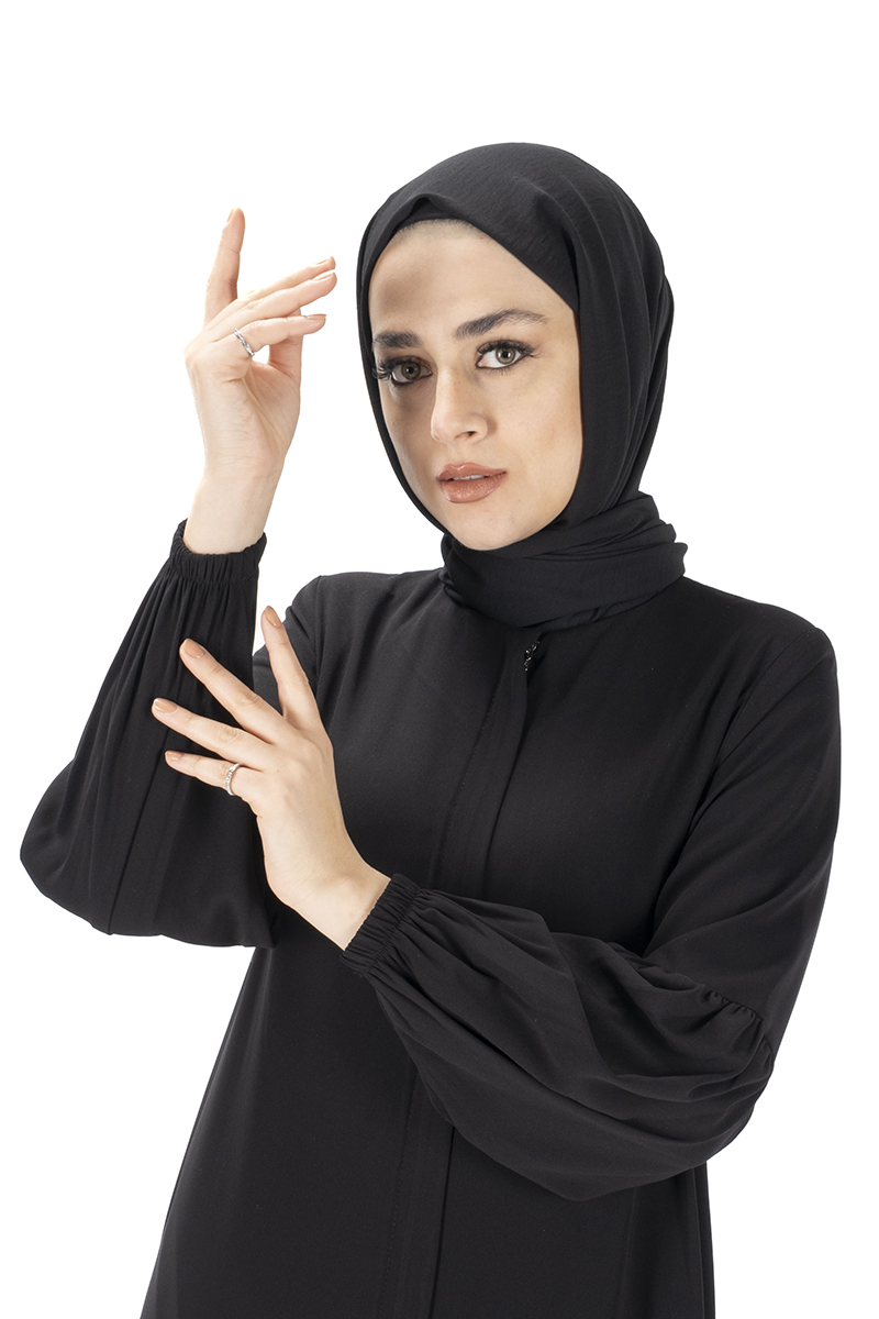 Moda Hayme 2116 Siyah Ferace